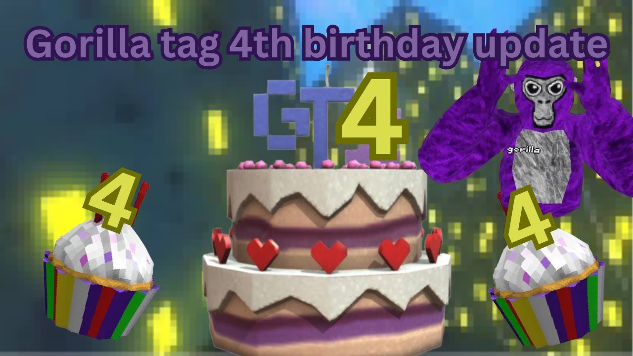 Gorilla tags NEW Birthday UPDATE