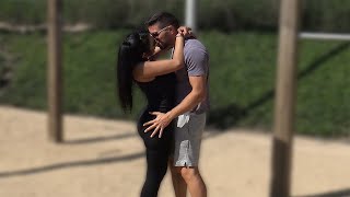 Kissing A Sexy Latina In A Public Park #Shorts