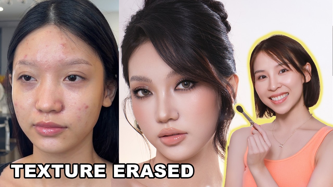 Beginner Makeup on Textured skin WITHOUT looking cakey