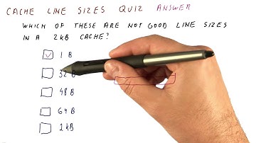 Cache Line Sizes Quiz Solution - Georgia Tech - HPCA: Part 3