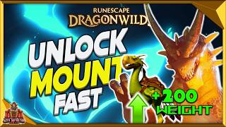 RuneScape Dragonwilds How To Get A Free Mount - Unlock Terrorbird Fast For An Insane Weight Increase