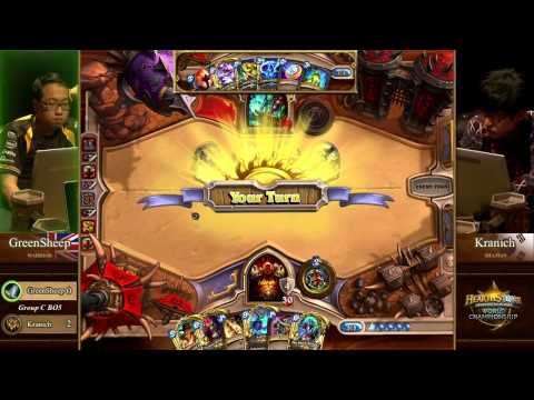 GreenSheep vs. Kranich - Group C - Match 2 - Hearthstone World Championship 2014