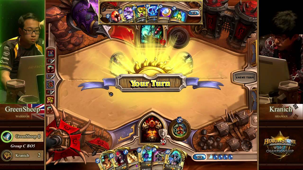 GreenSheep vs. Kranich - Group C - Match 2 - Hearthstone World Championship 2014