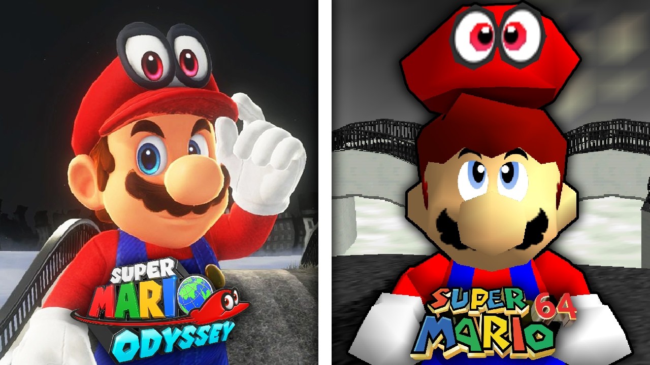 MARIO 64 pero es TODO MARIO ODYSSEY