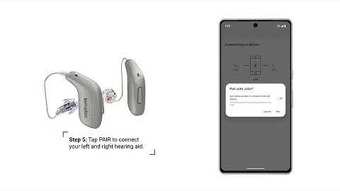 How to pair Bernafon Bluetooth hearing aids with an Android phone