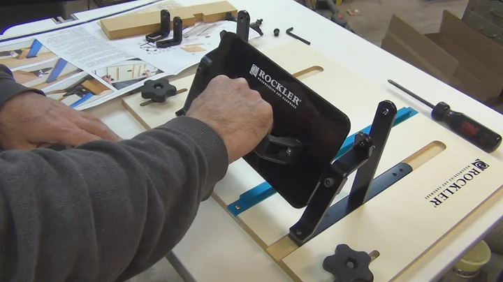Rockler XL Router Table Box Joint Jig Unboxing