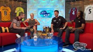 Karl Urban on Sky Sport Soccer AM 2012 Sep 2