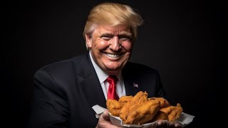 Donald Trump Fried Chicken commercial (AI)