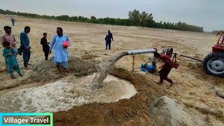 New Tube Well System In Thal Desert - Desert Life In Stan