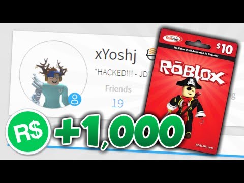 Hacking A Roblox Account And Adding Robux Youtube - ropo roblox simulator roblox robux card hack