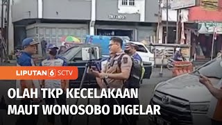 Dirlantas Polda Metro Jateng Gelar Olah Tkp Kecelakaan Maut Di Wonosobo Liputan 6
