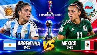 LIVE | Argentina U-20 vs Mexico U-20 | FIFA U-20 World Cup 2026