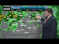 Spring-like few days with showers and storms possible
