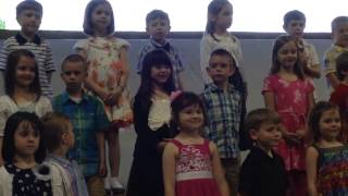 Ethan's spring concert