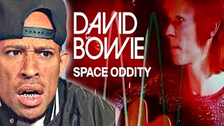 American Rapper FIRST TIME reaction to David Bowie - Space Oddity!