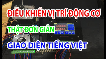 HƯỚNG DẪN SỬ DỤNG BỘ ĐIỀU KHIỂN 2 ĐỘNG CƠ BƯỚC / SERVO