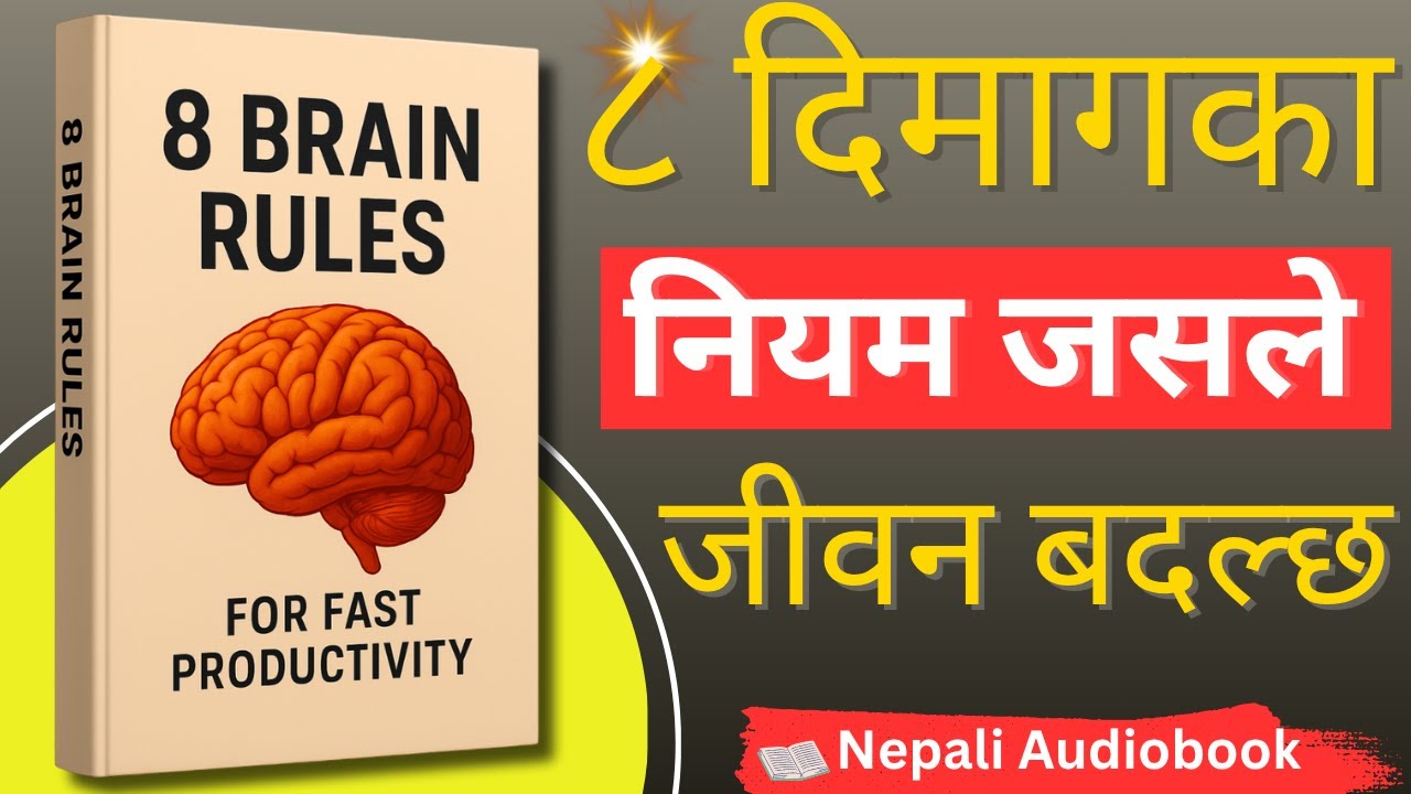 तपाईंको दिमागलाई Productive बनाउने ८ नियम | Nepali Audio Book | Brain Rules Summary