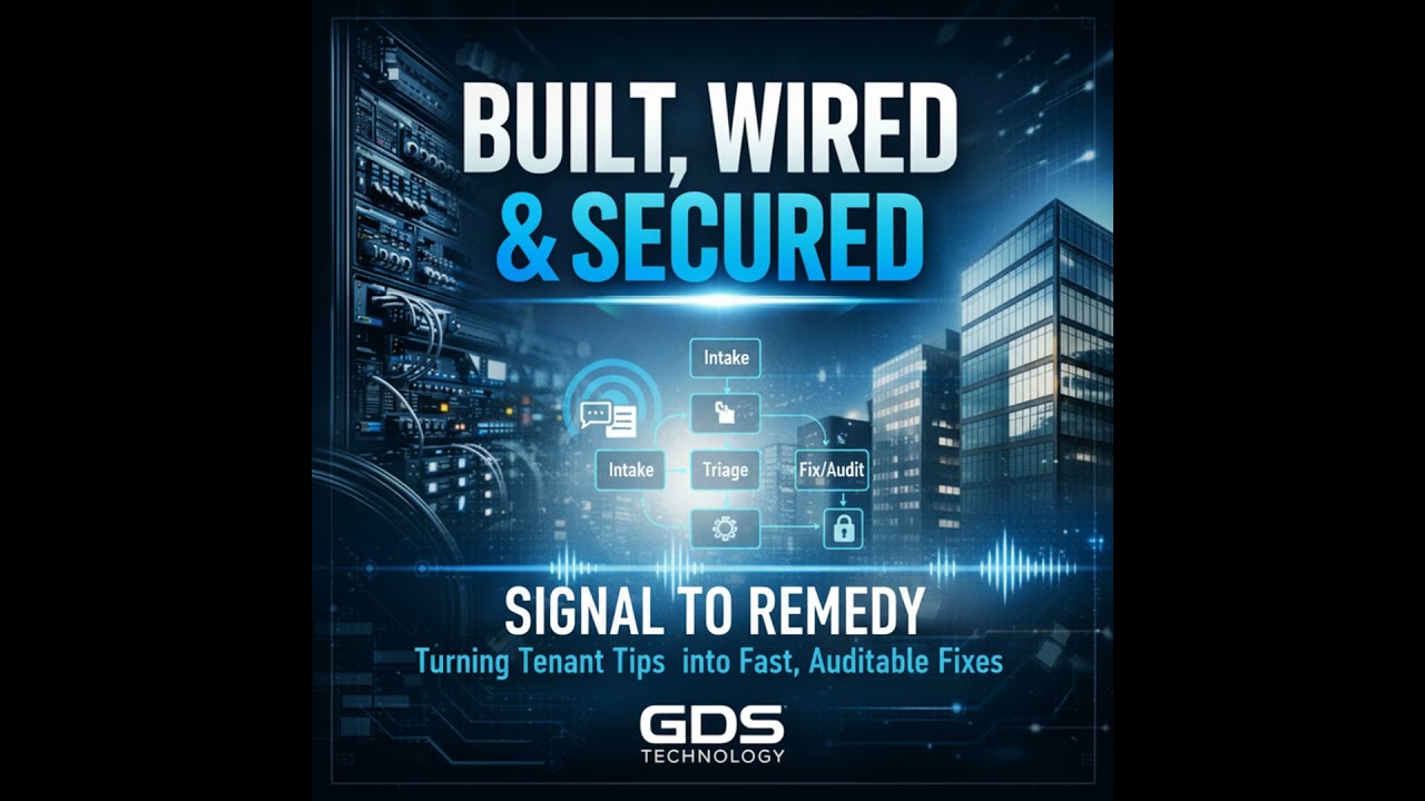 Signal to Remedy: Turning Tenant Tips into Fast, Auditable Fixes