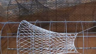 Catfish Wire Nets; How to Build The ULTIMATE Wire Net, STEP by STEP    (PART 1)