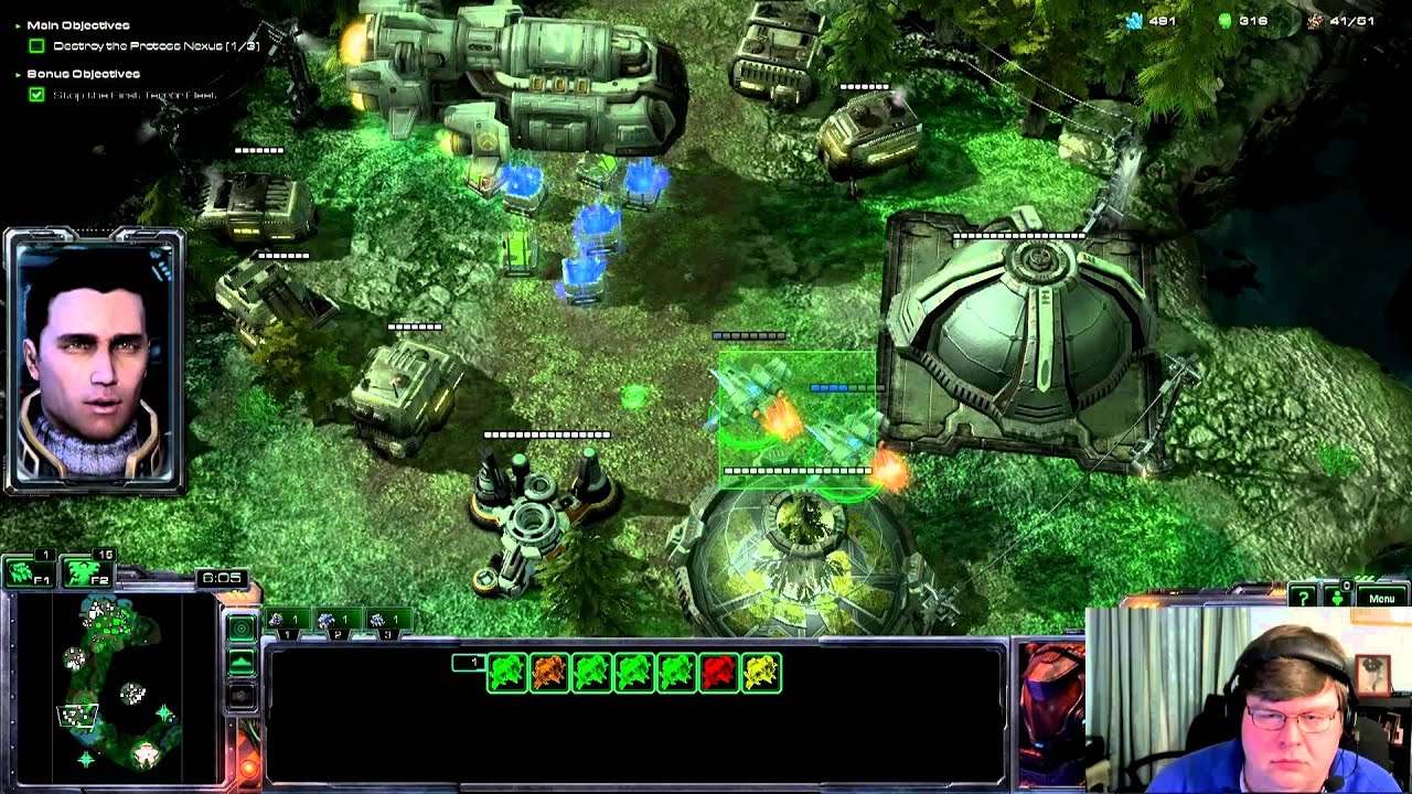 Starcraft 2 - You Shall Not Pass - YouTube