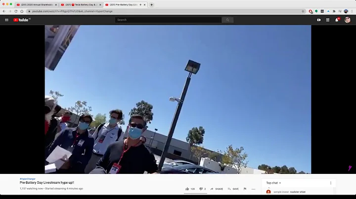 Tesla Battery Day - Livestream with Peter