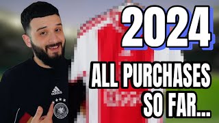 All The Football Shirts That I Purchased So Far In 2024!