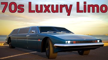 Building a Timeless Classic: 1970s Stretch Limo | Automation & BeamNG