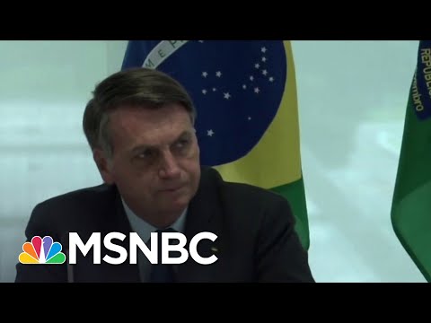 Brazilian President Jair Bolsonaro Tests Positive For Coronavirus | Andrea Mitchell | MSNBC