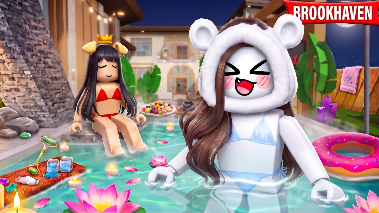 Abbiamo aperto una SPA DI LUSSO SU BROOKHAVEN ROBLOX!