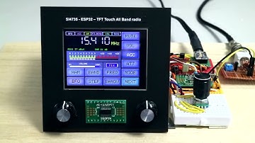 Si4735 all band radio receiver controlled by ESP32 with ILI9431 touch display (Part 2)