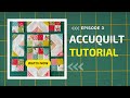 AccuQuilt block translation: Arkansas Crossroads