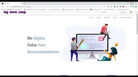 MY BOOK SHOP (React JS + Django Rest framework)