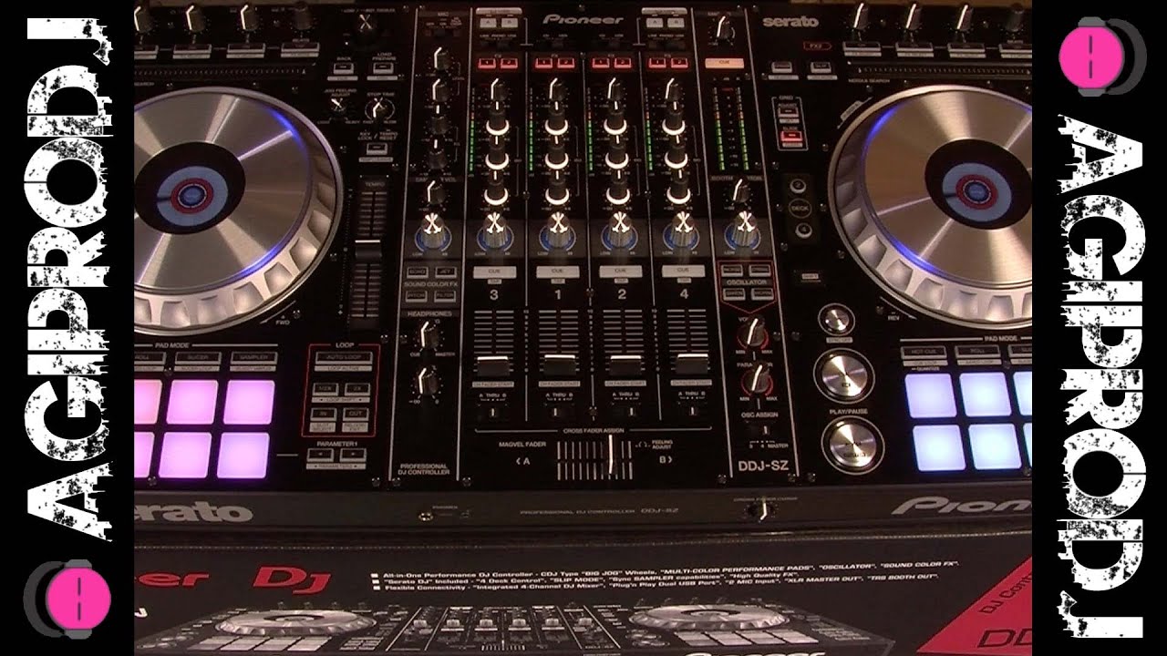 PIONEER DDJ-SZ Serato DJ Controller Overview | agiprodj - YouTube