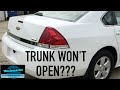 How to fix a power trunk Impala (EP 142) This is a temporary fix