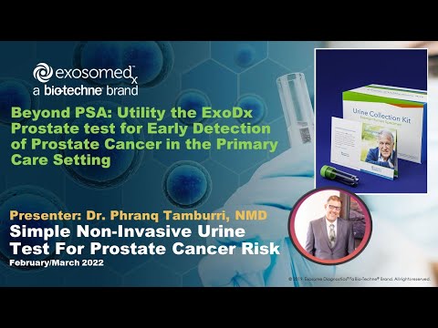 Webinar: Simple Non-Invasive Urine Test for Prostate Cancer Risk | Part 1 of 3