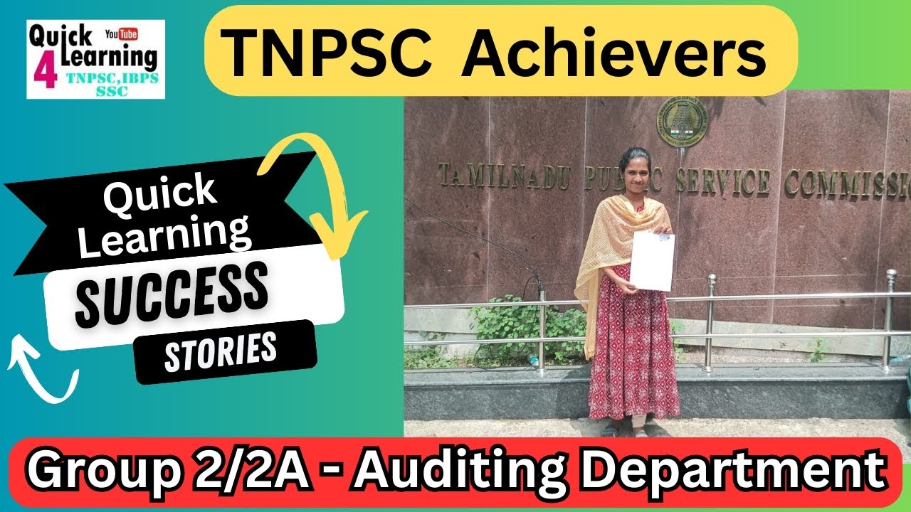 TNPSC Group 2 2A Achievers Auditing Department Quick Learning 4 All Tnpsc group 2 2a achievers auditing department quick learning 4 all