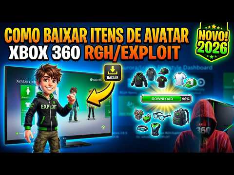 How to download avatar items for Xbox 360 RGH/Exploit