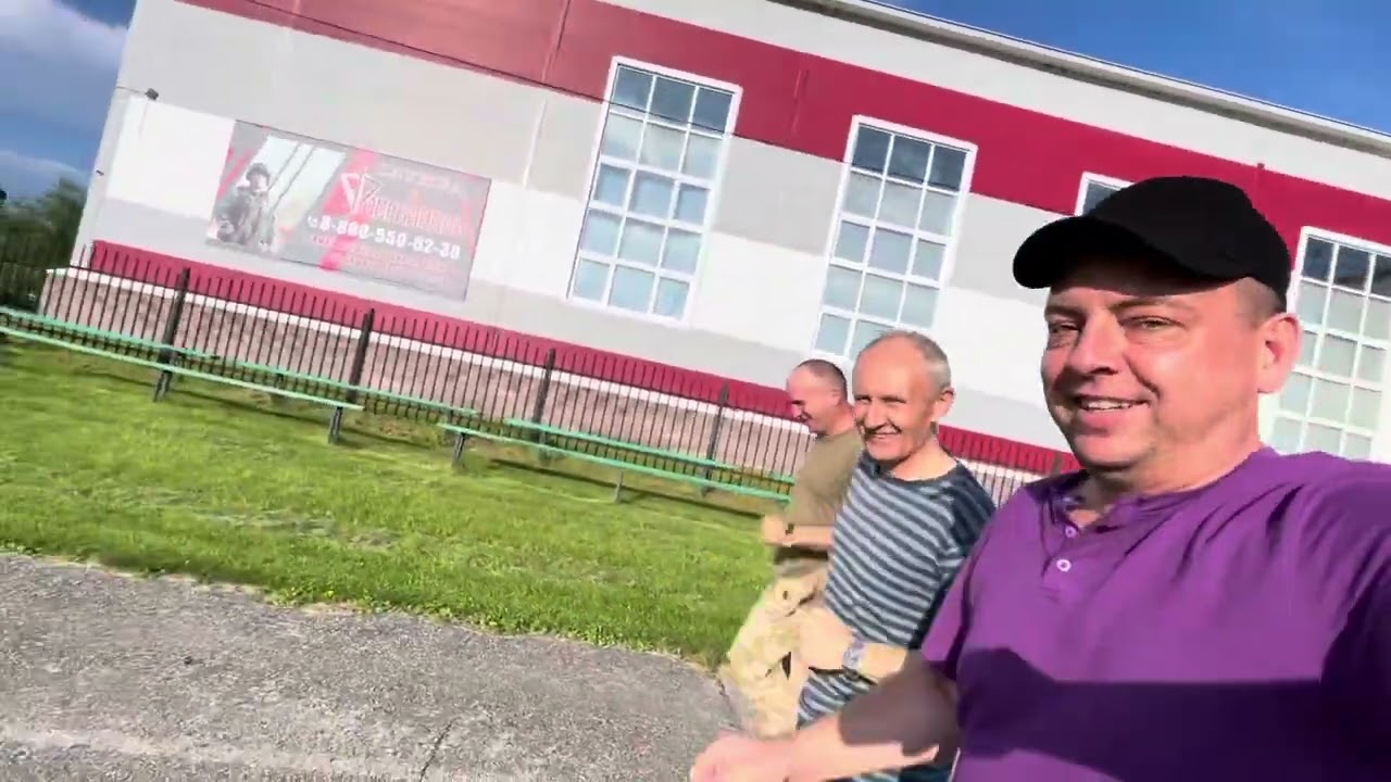 Спорт с друзьями в Кыштовке вечером31.07.24 г