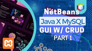 Java NetBeans connecting XAMPP MySQL Database for CRUD of Data Part 1