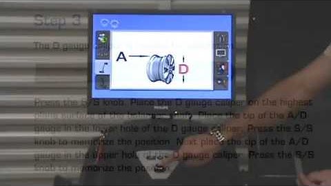 How To Calibrate The A D & B Gauges On The Atlas WB55 Wheel Balancer