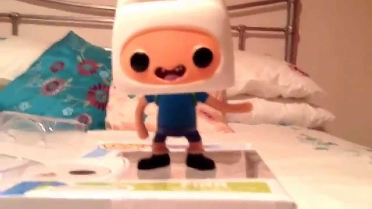 Pop Television: Finn Adventure Time figure unboxing