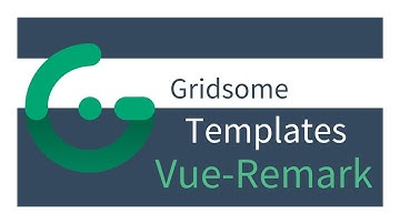Gridsome Vue-Remark (2/6) - Templates