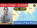 World Map: Oceans - Indian Ocean (हिंद महासागर) - In Detail