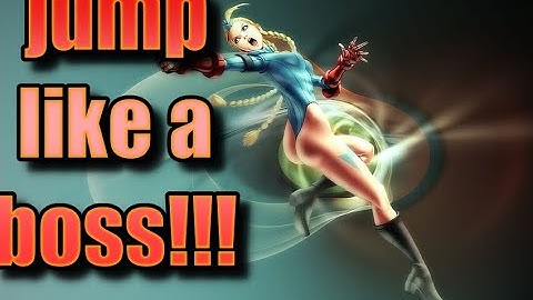 Cammy safe jumps are a must to Learn.SF6 CAMMY GUIDE