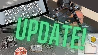 M8 Harley MOONS MC rear pegs change and update Low Rider S