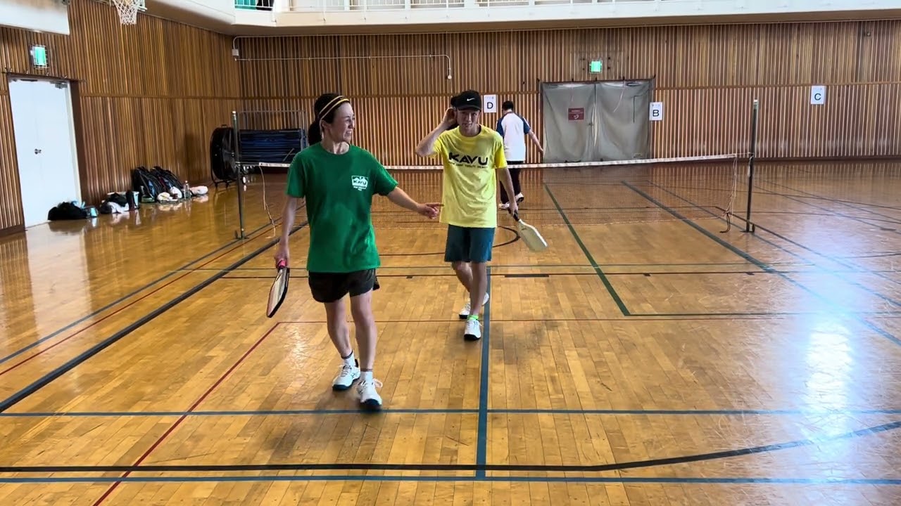 久しぶりのダブルスをした日#ピックルボール