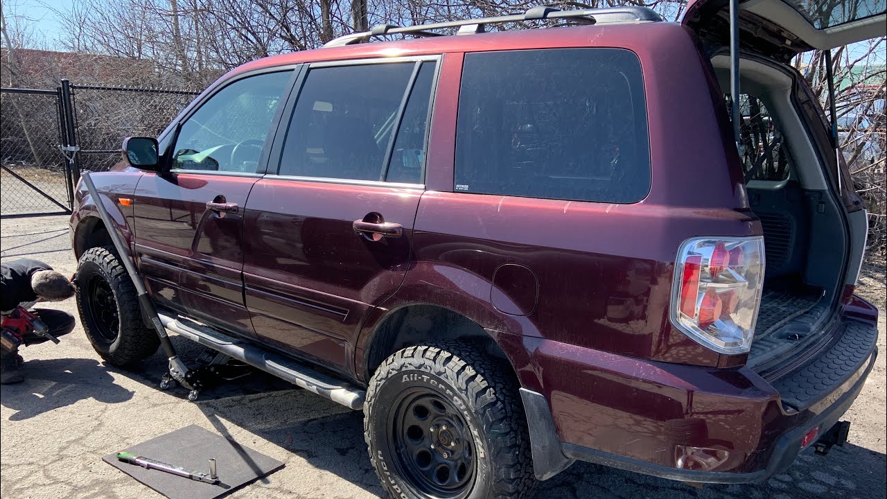 Honda Pilot Gets Bfg All-Terrain Tires! - Netcruzer Cars