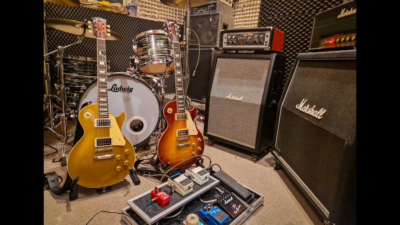 Gibson Les Paul Standard 60's vs. Gibson Custom Shop Les Paul Goldtop R7...No Talking, just tones!