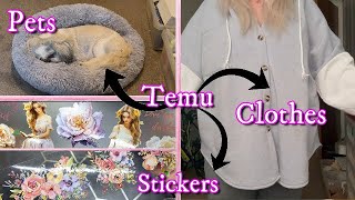 TEMU PETS ft SHIH TZU - CLOTHES (with some modelling!!!) & JOURNALING PRODUCT REVIEW