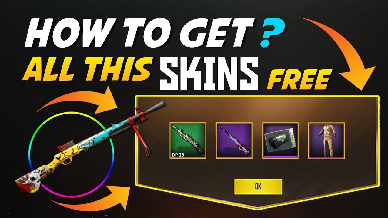 How To Get Free Gun Skin In Pubg Mobile New Trick To Get ...